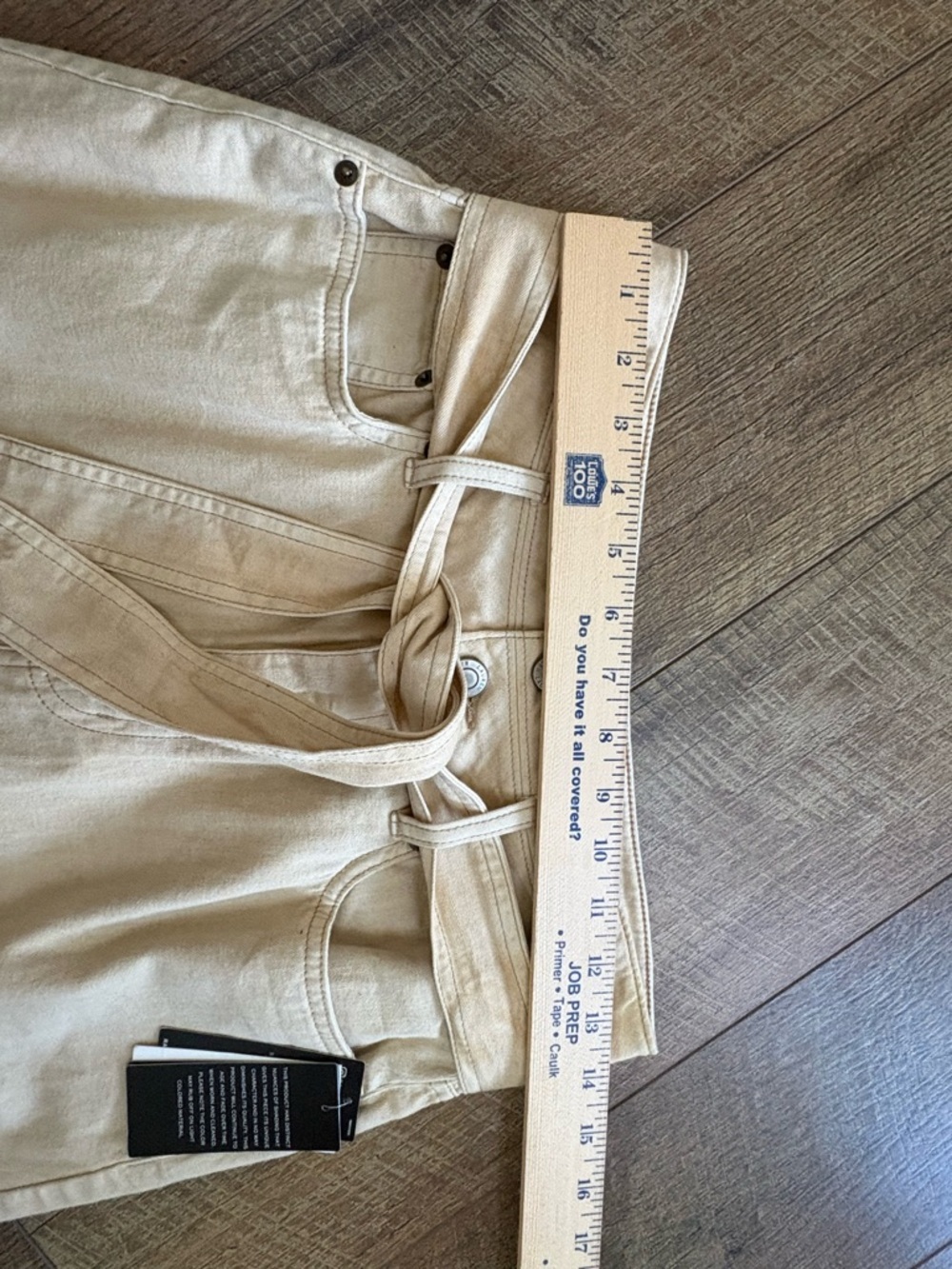 Lauren Ralph Lauren Beige Belted Cotton Skirt Size 2 NWT - Picture 9 of 9
